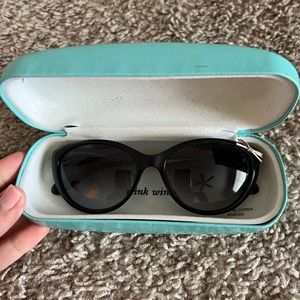 Kate spade sunglasses, moderate wear as shown, no scratches, with case